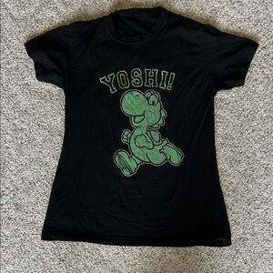 Black Yoshi T-Shirt- Juniors XL